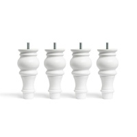 Комплект из 4 ножек для Кроватного основания Wigmore 15 см белый AM.PM  фото, kupilegko.ru